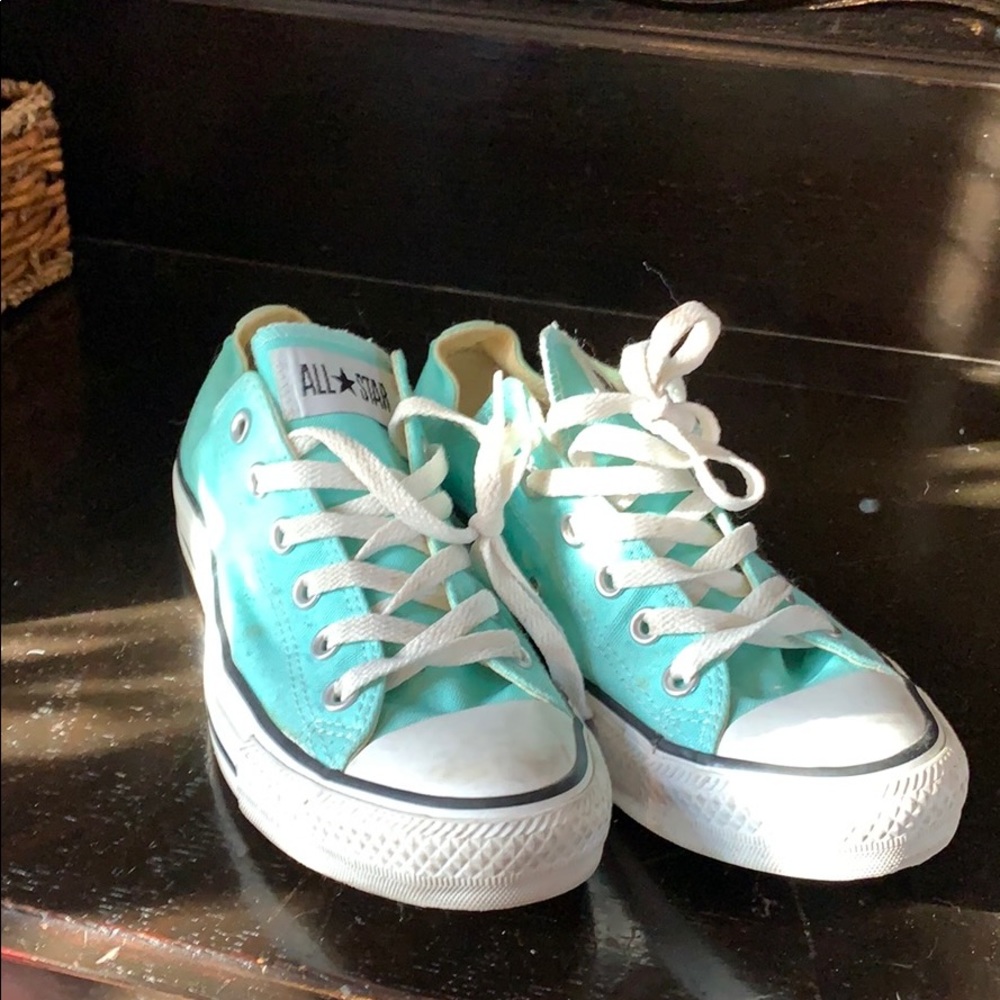 Turquoise Chucks